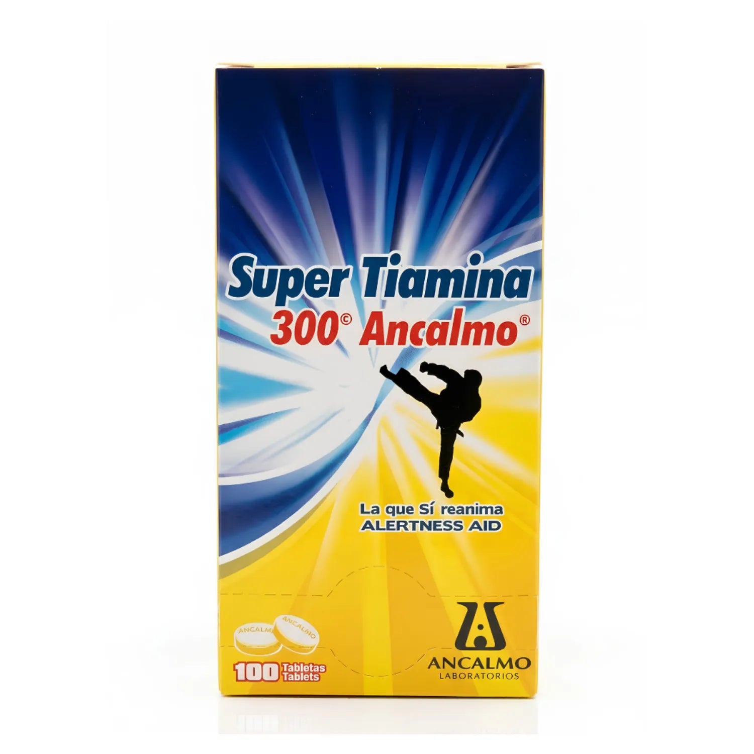 Tiamina 300 mg: Suplemento de Vitamina B1 para el Sistema Nervioso y Energía