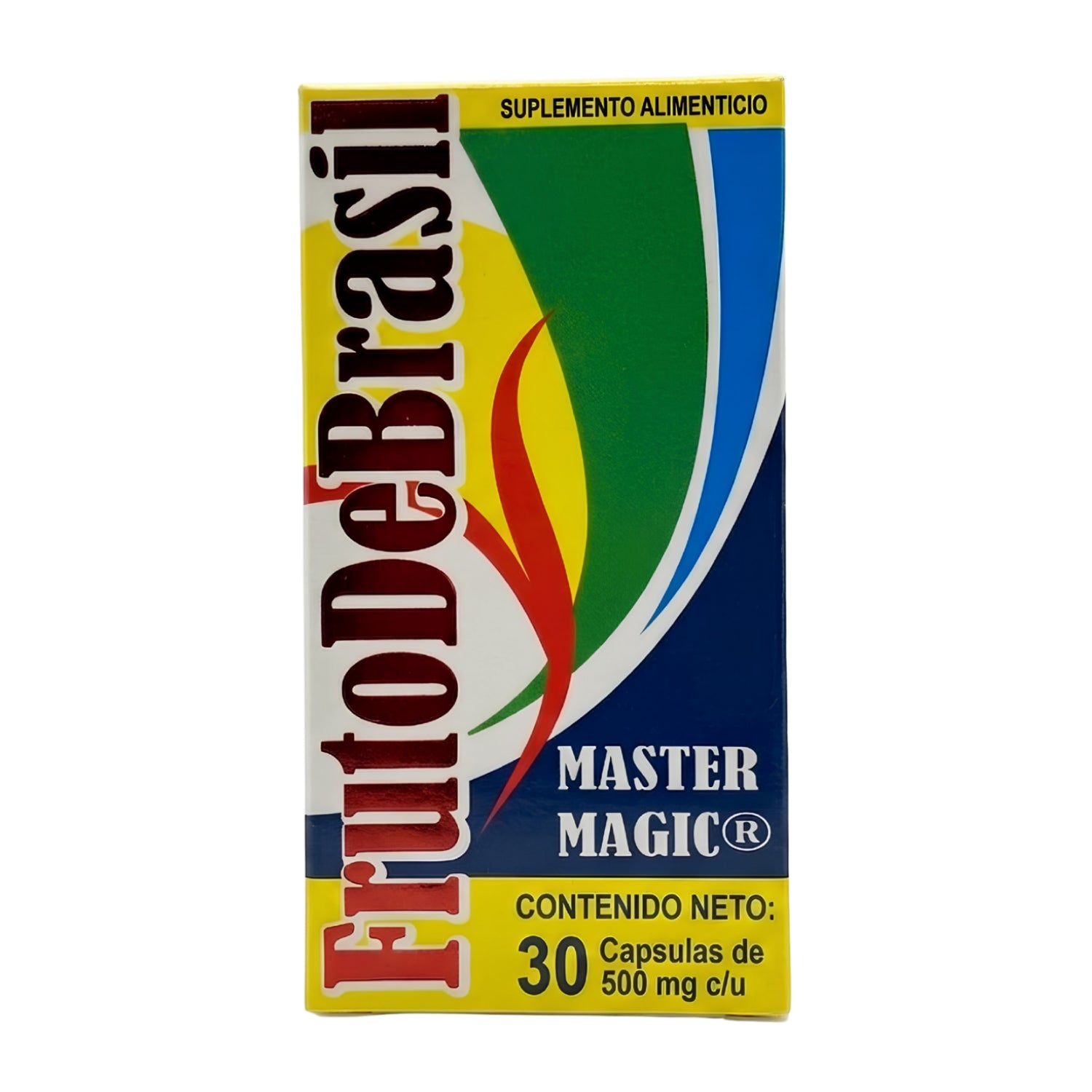 Fruto de Brasil Master Magic original (30 Cápsulas de 500 mg)