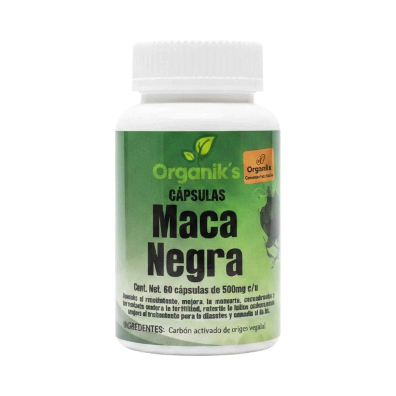 Maca Negra c/60 | Complemento Nutricional en Cápsulas