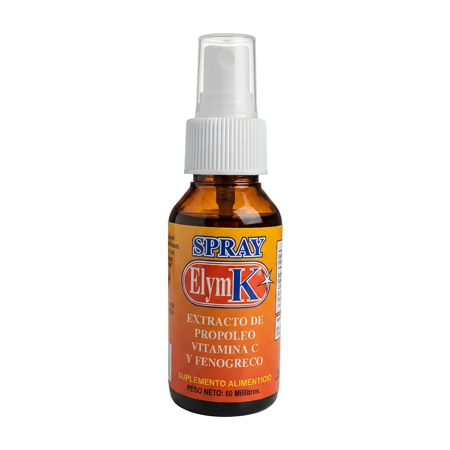 Spray ElymK Propoleo, Vitamina C y Fenogreco 60ml
