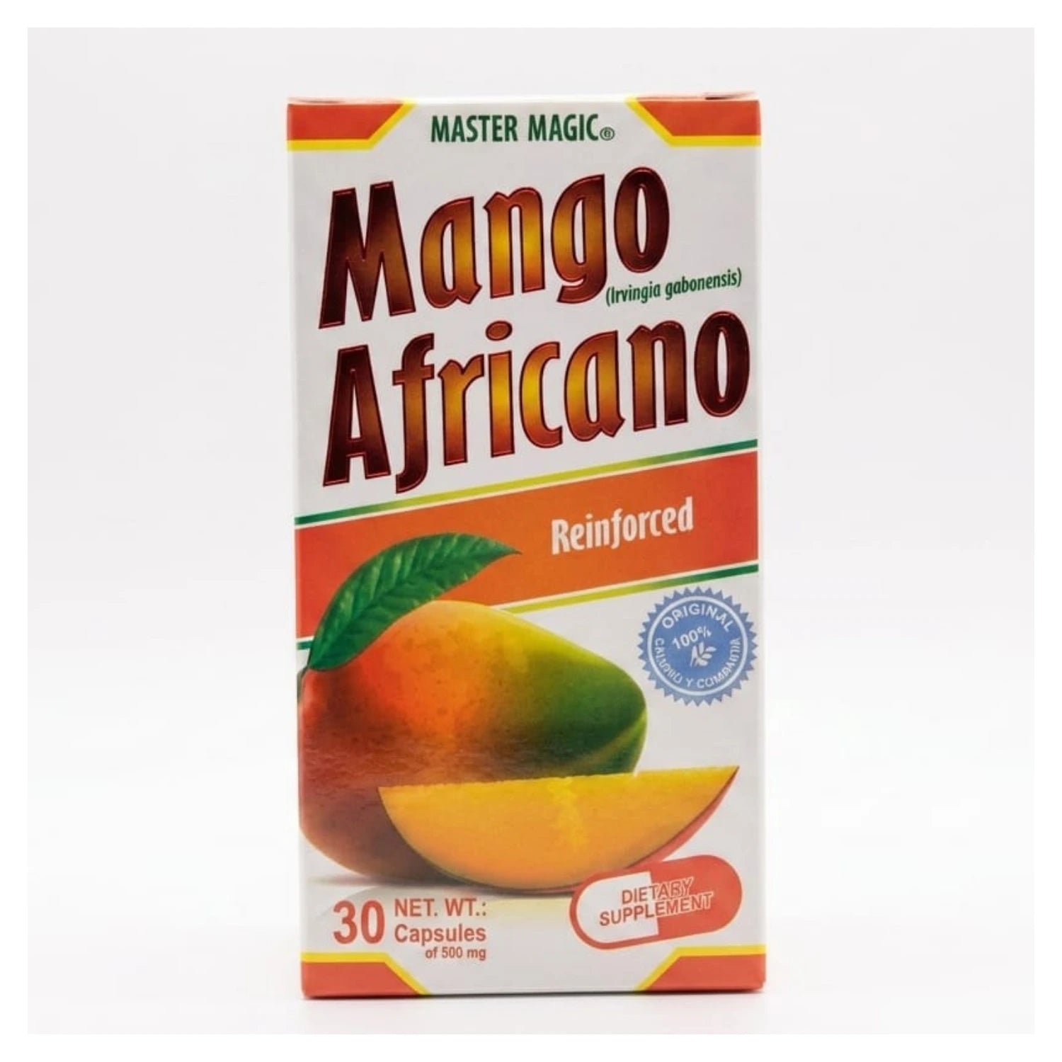 Mango Africano Master Magic: Suplemento Natural para el Control de Peso (30 Cápsulas)