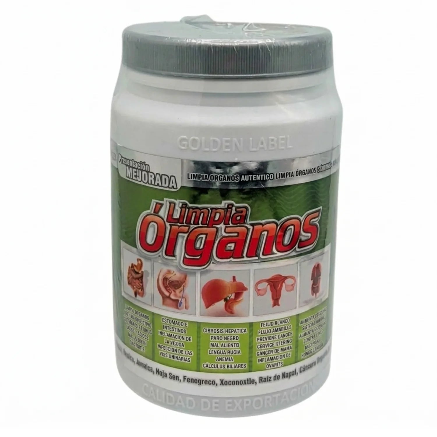 Fibra Limpia Órganos Natural 500g - Depurativo Natural Multiactivo