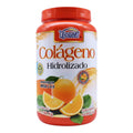 Frasco de Colágeno Hidrolizado Ypenza sabor naranja enriquecido con Omega 3, 6 y 9, presentación de 1.1 kg