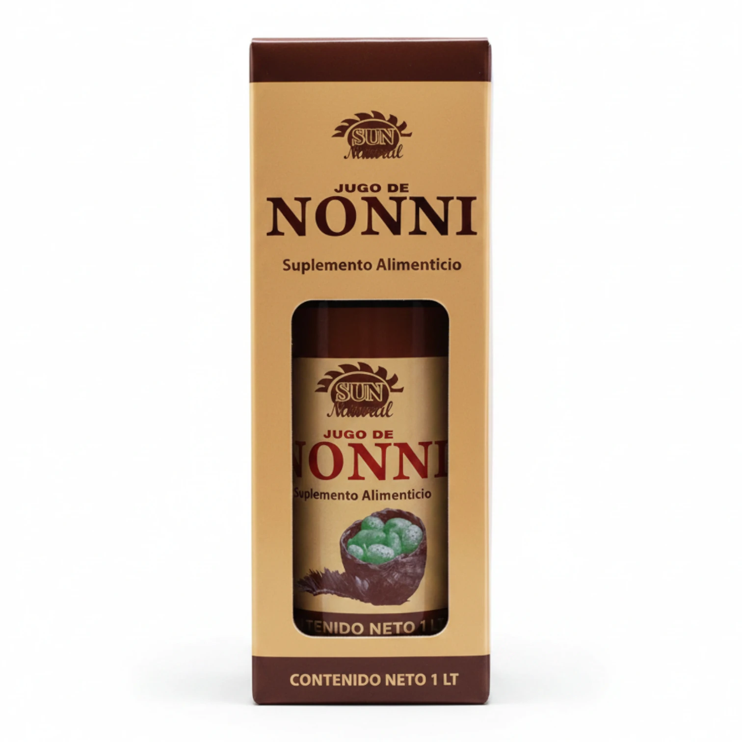 Jugo de Nonni Sun Natural 1 Litro | Suplemento Inmunológico