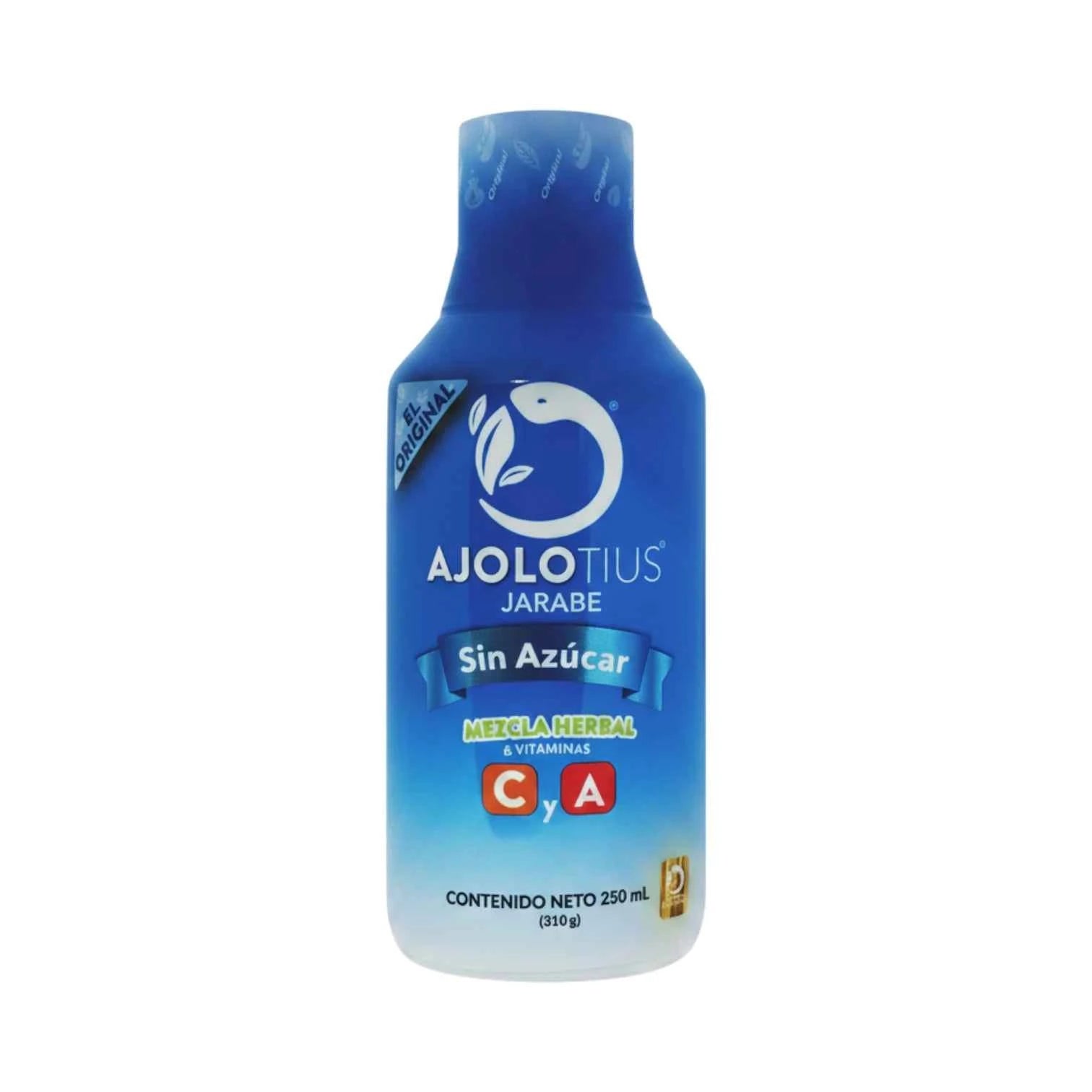 Ajolotius Jarabe Sin Azúcar 250ml: Complemento Alimenticio