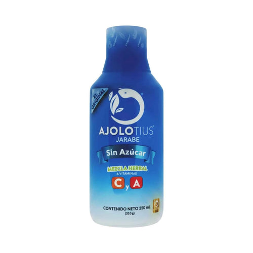 Ajolotius Jarabe Sin Azúcar 250ml: Complemento Alimenticio