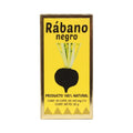 Caja y frasco de Rábano Negro, producto 100% natural, 50 cápsulas