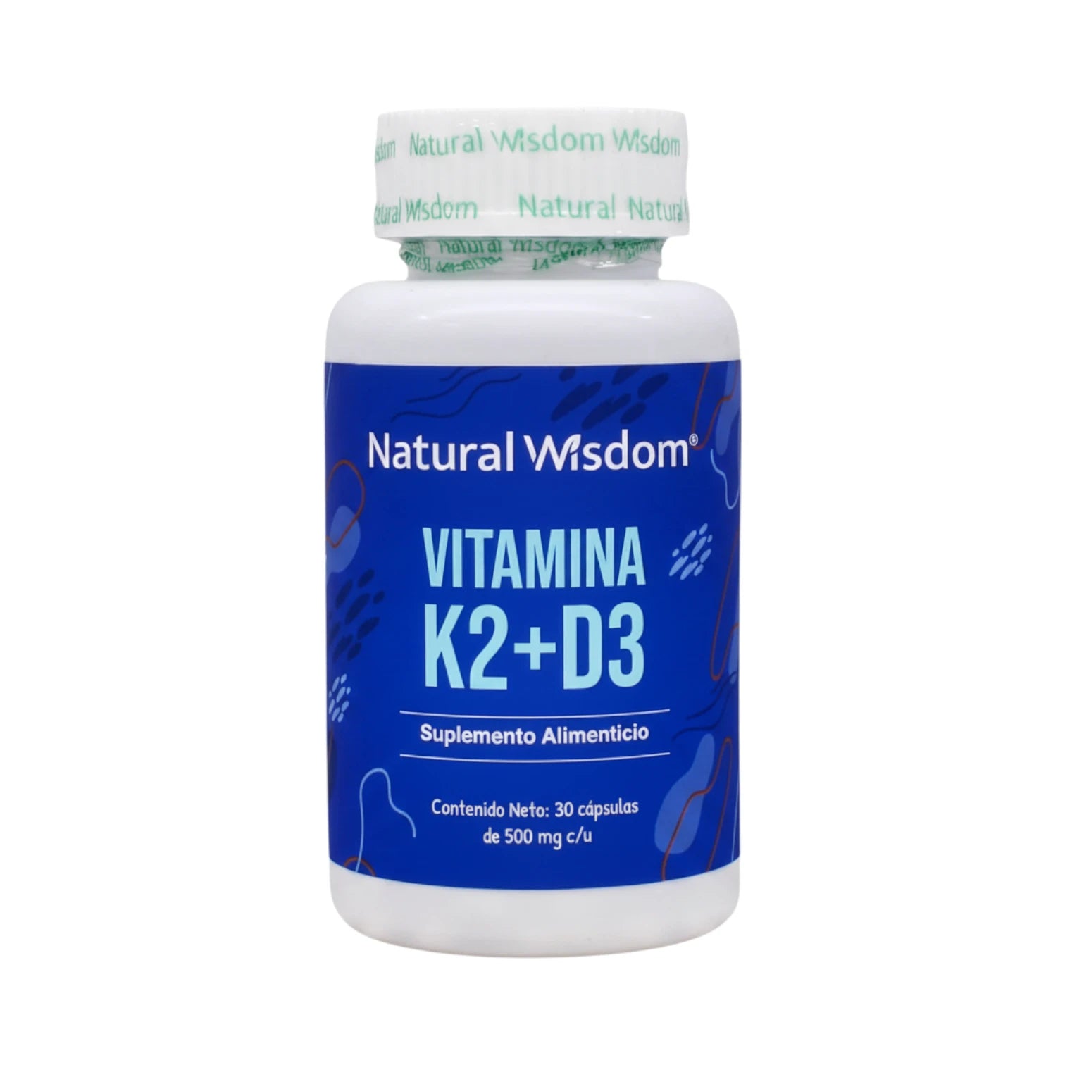 Título SEO: Vitamina K2 + D3 Natural Wisdom | Salud Ósea y Cardiovascular