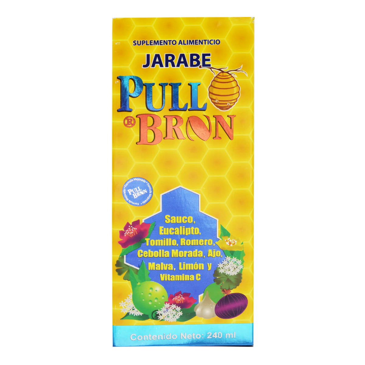 Jarabe Pull Bron: Suplemento con Sauco y Vitamina C (240 ml)