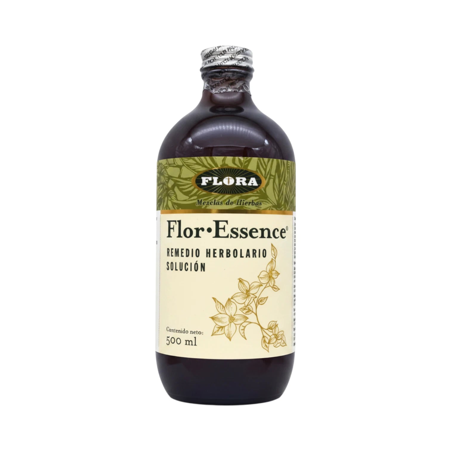 Flor•Essence, remedio herbolario en solución, 500 ml.