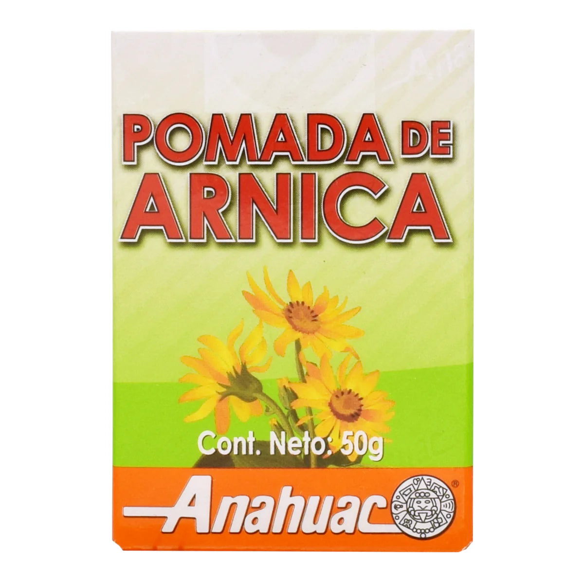 Pomada de Árnica Anáhuac - Alivio Natural para Golpes y Dolores Musculares (50g)
