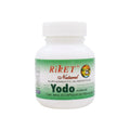Yodo Natural Riket, suplemento alimenticio, 30 cápsulas de 500 mg c/u.