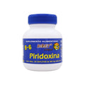 Piridoxina Riket, suplemento alimenticio, 30 capletas de 400 mg c/u.