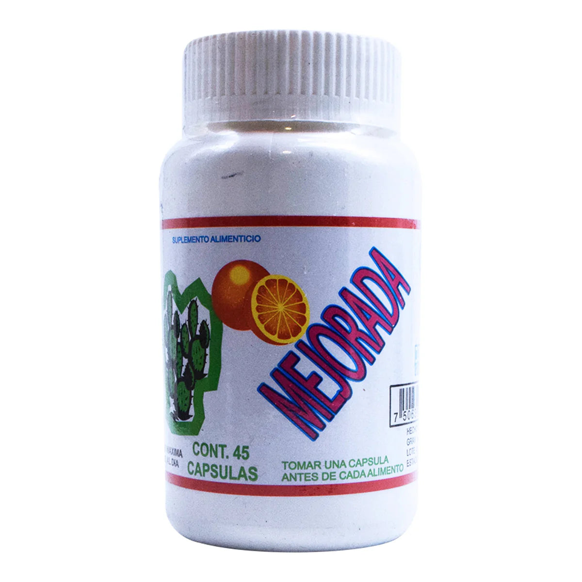 Raiz De Nopal Y Raiz De Toronja 45 Cap- La Gran Naturista