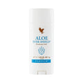 Barra blanca de Desodorante Aloe Ever-Shield Forever de 92.1 g con logo de águila, sobre fondo blanco