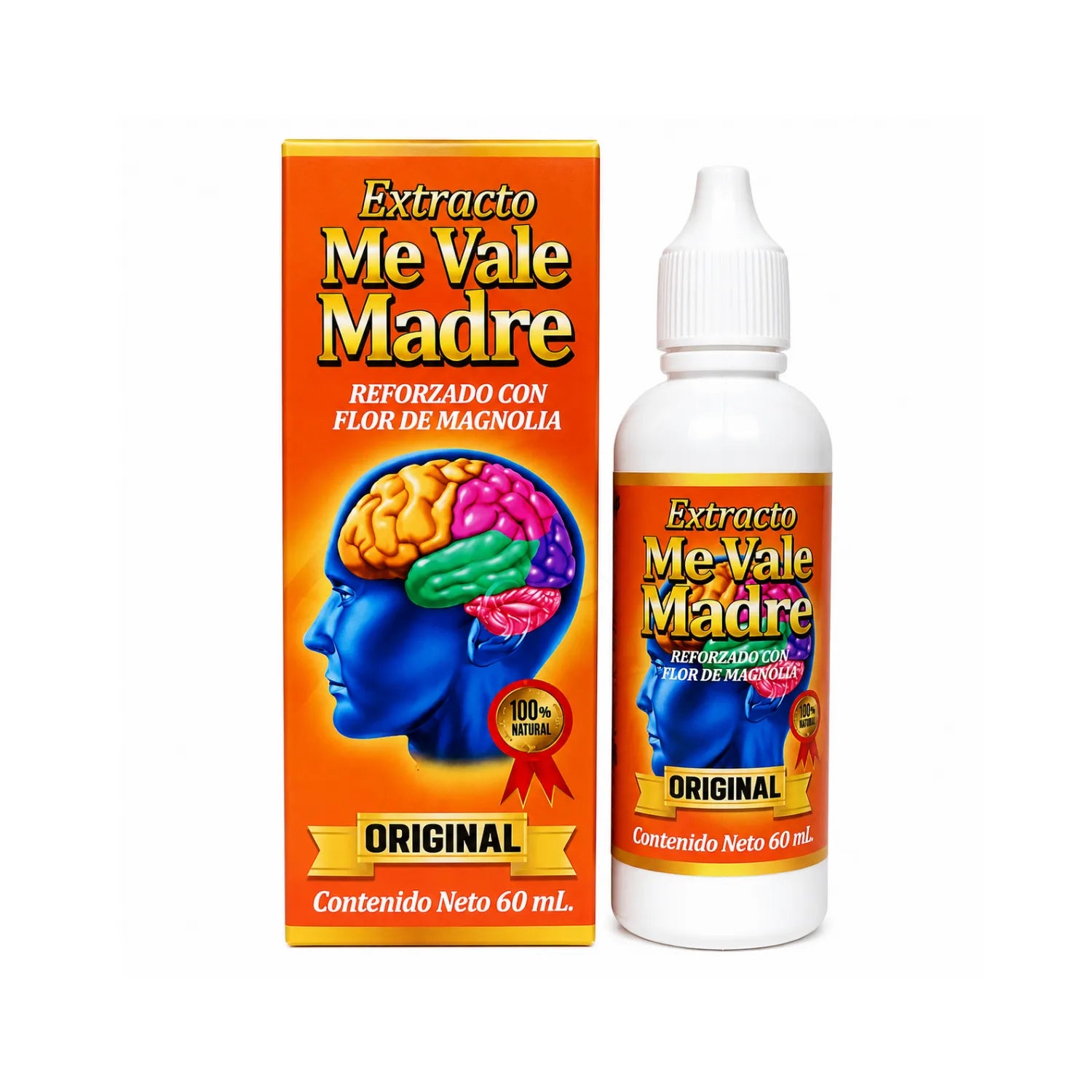 Extracto Me Vale Madre Original 60 mL | Fórmula Natural con Flor de Magnolia para Relajación y Bienestar Emocional