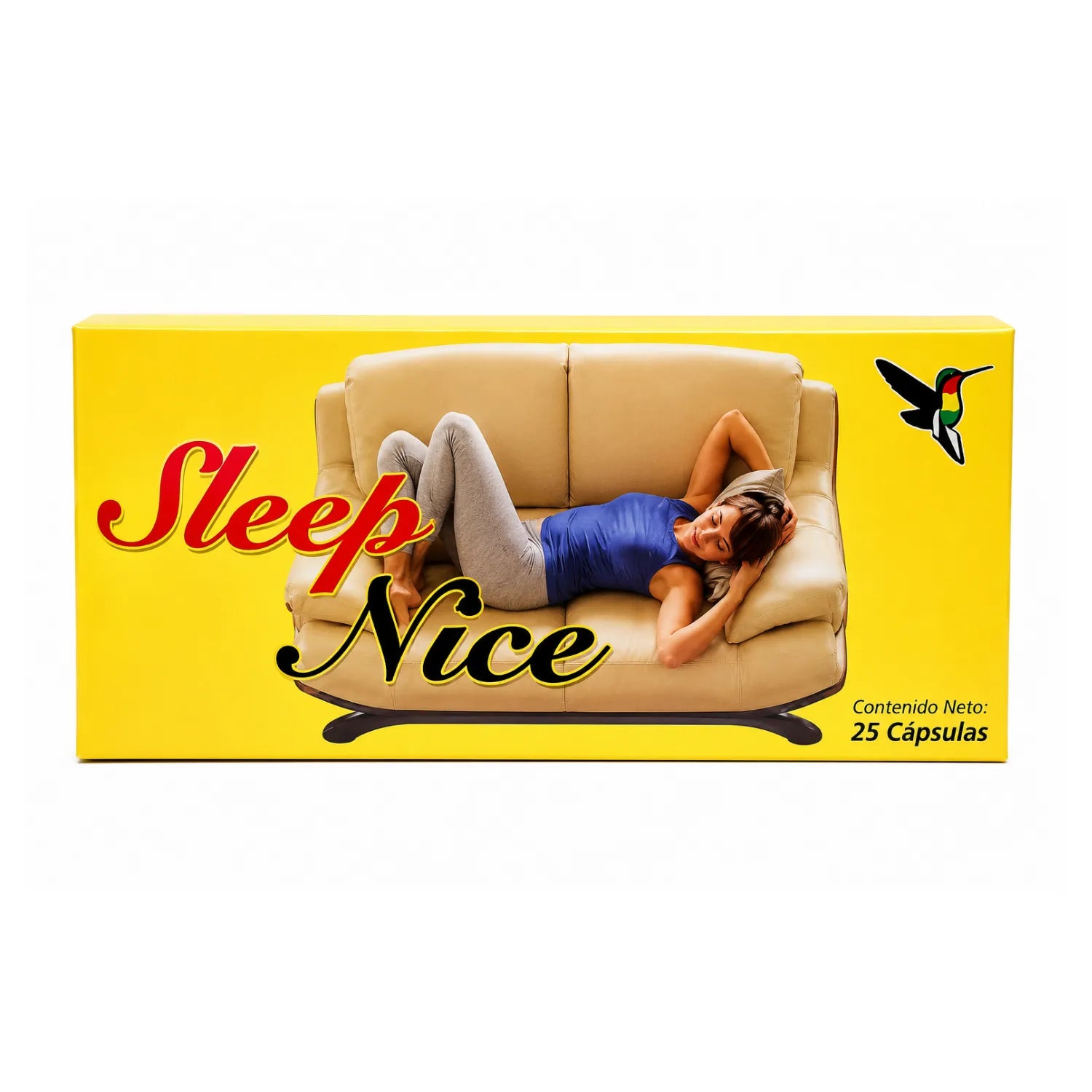 Sleep Nice - Suplemento Natural para el Descanso y Relajación - 25 Cápsulas