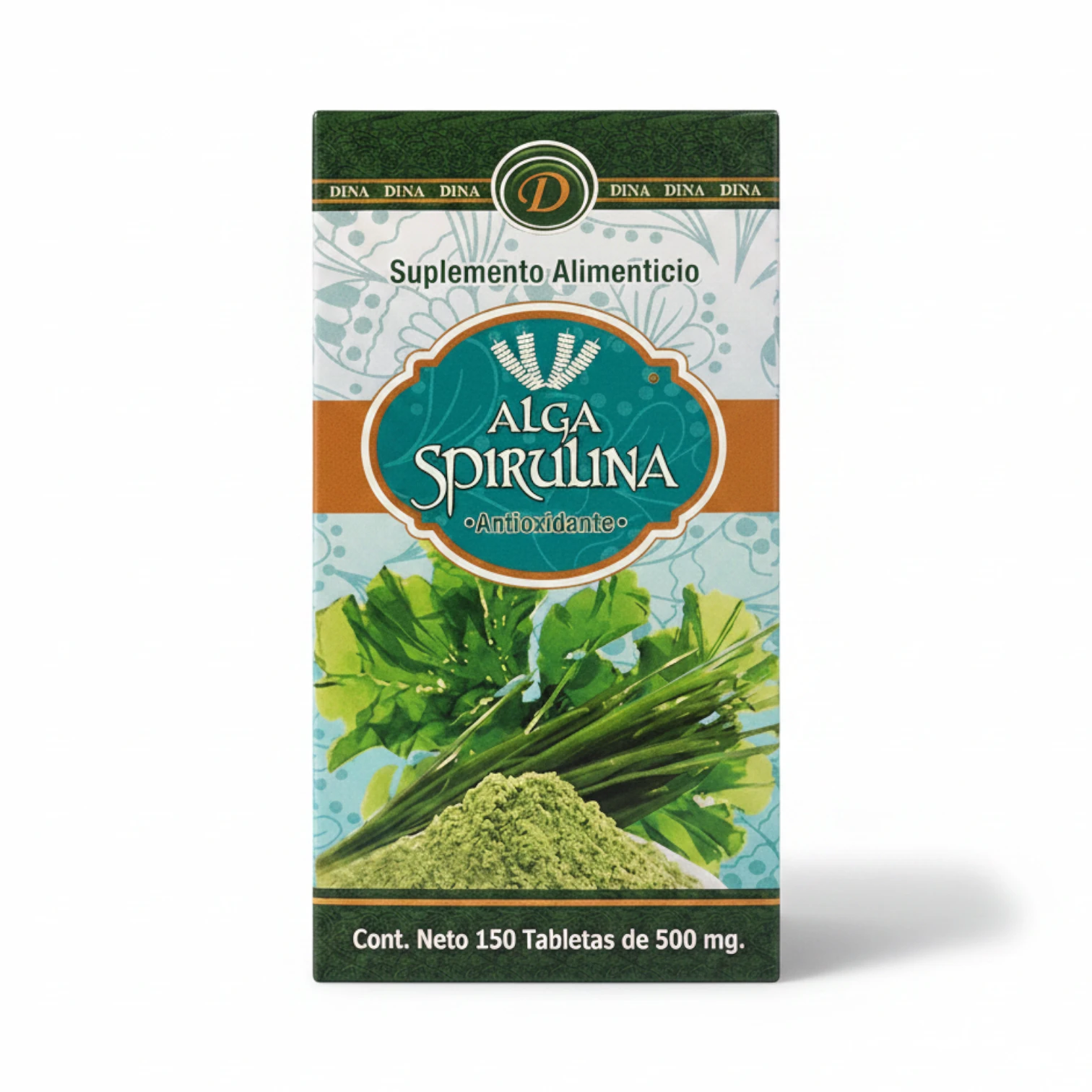 Alga Spirulina 150 Tabletas | Superalimento Antioxidante y Energizante