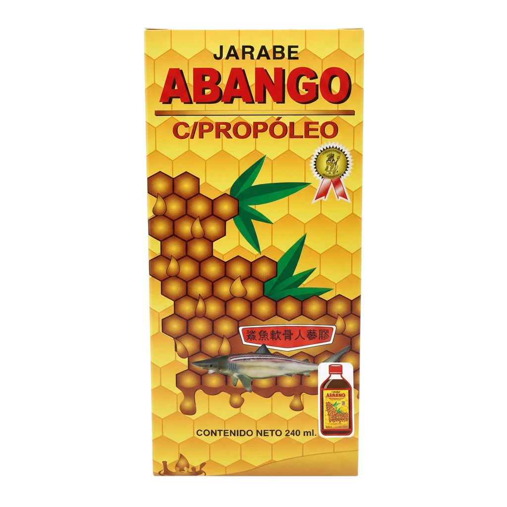 Jarabe Abango C/Propóleo 240ml | Auxiliar Natural para las Vías Respiratorias