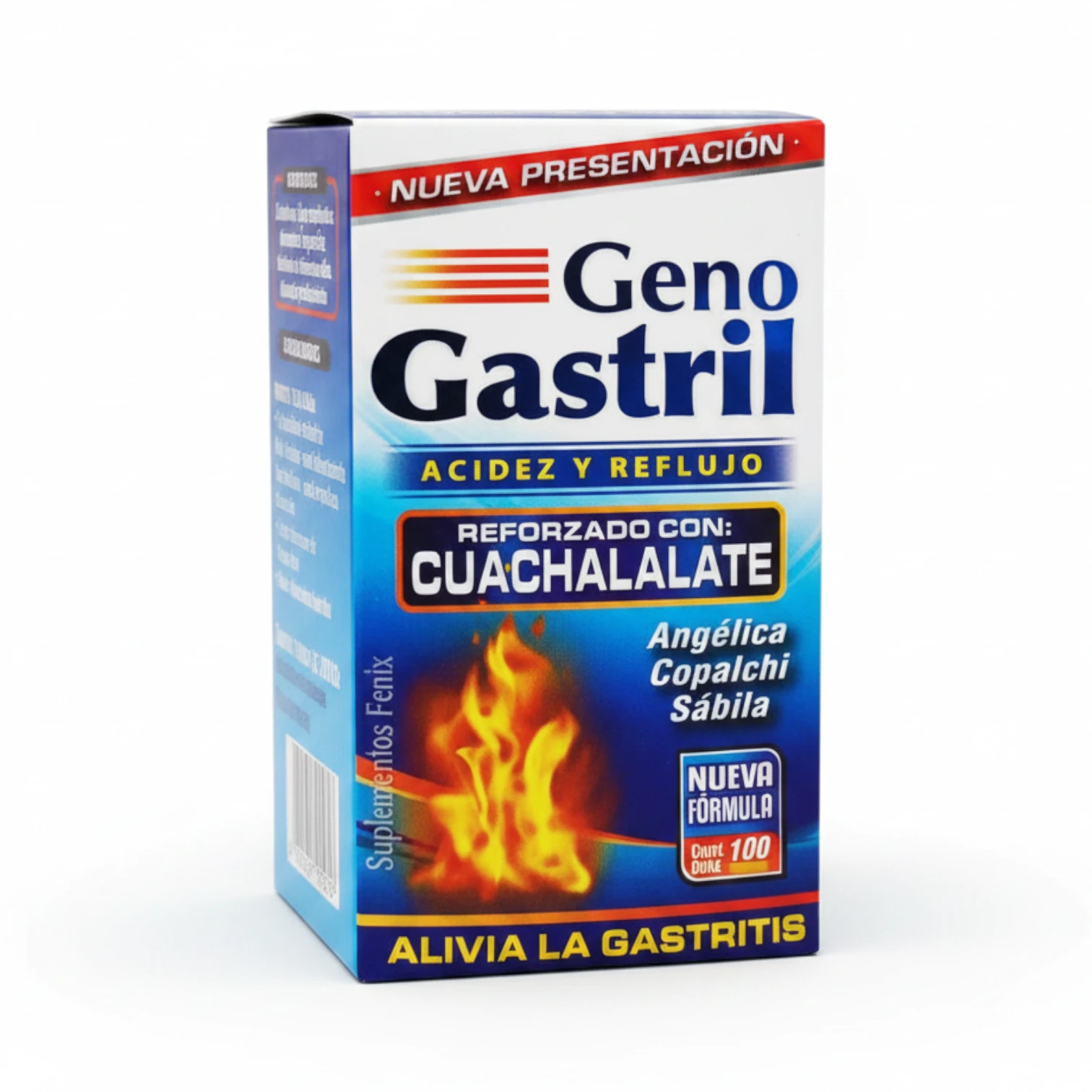 Geno Gastril con Cuachalalate | Alivio Natural para Gastritis y Reflujo