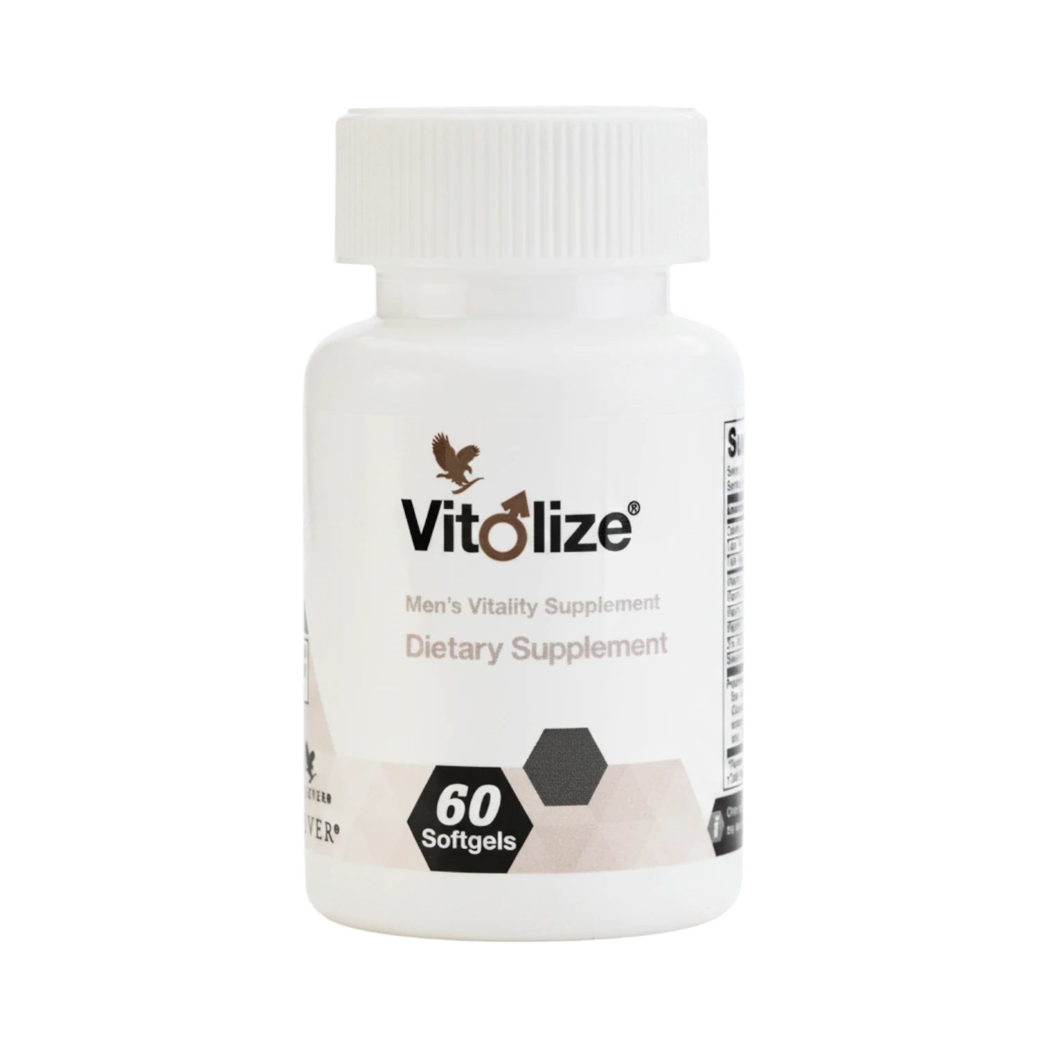 Forever Vitolize Men, 60 softgels. Suplemento alimenticio para el bienestar diario masculino.