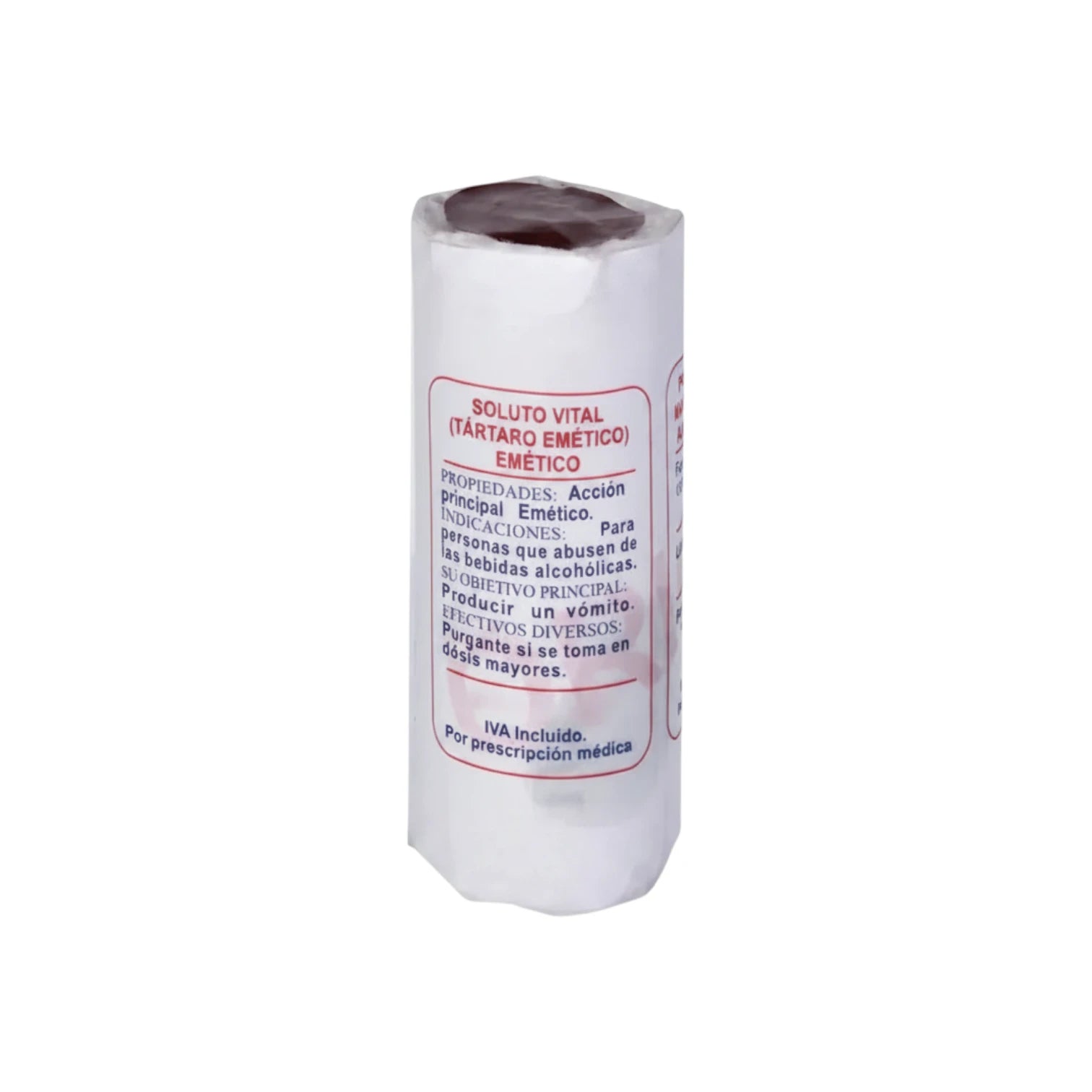 Frasco de Soluto Vital, 15 ml.