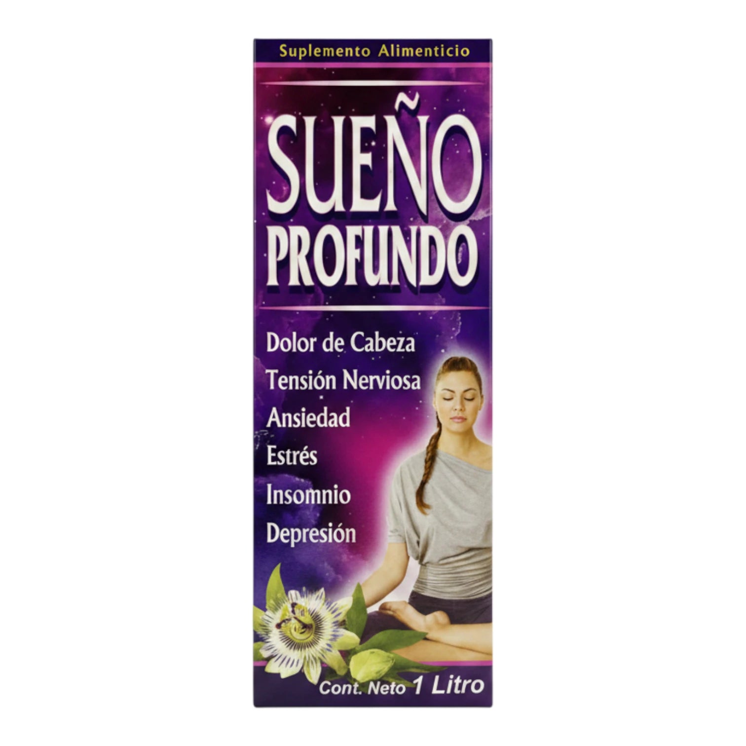 Tónico Sueño Profundo - Auxiliar para Ansiedad, Estrés e Insomnio 1L