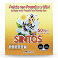 Caja de Paletas Sintos c/50 - Paleta con Propóleo y Miel para la Garganta