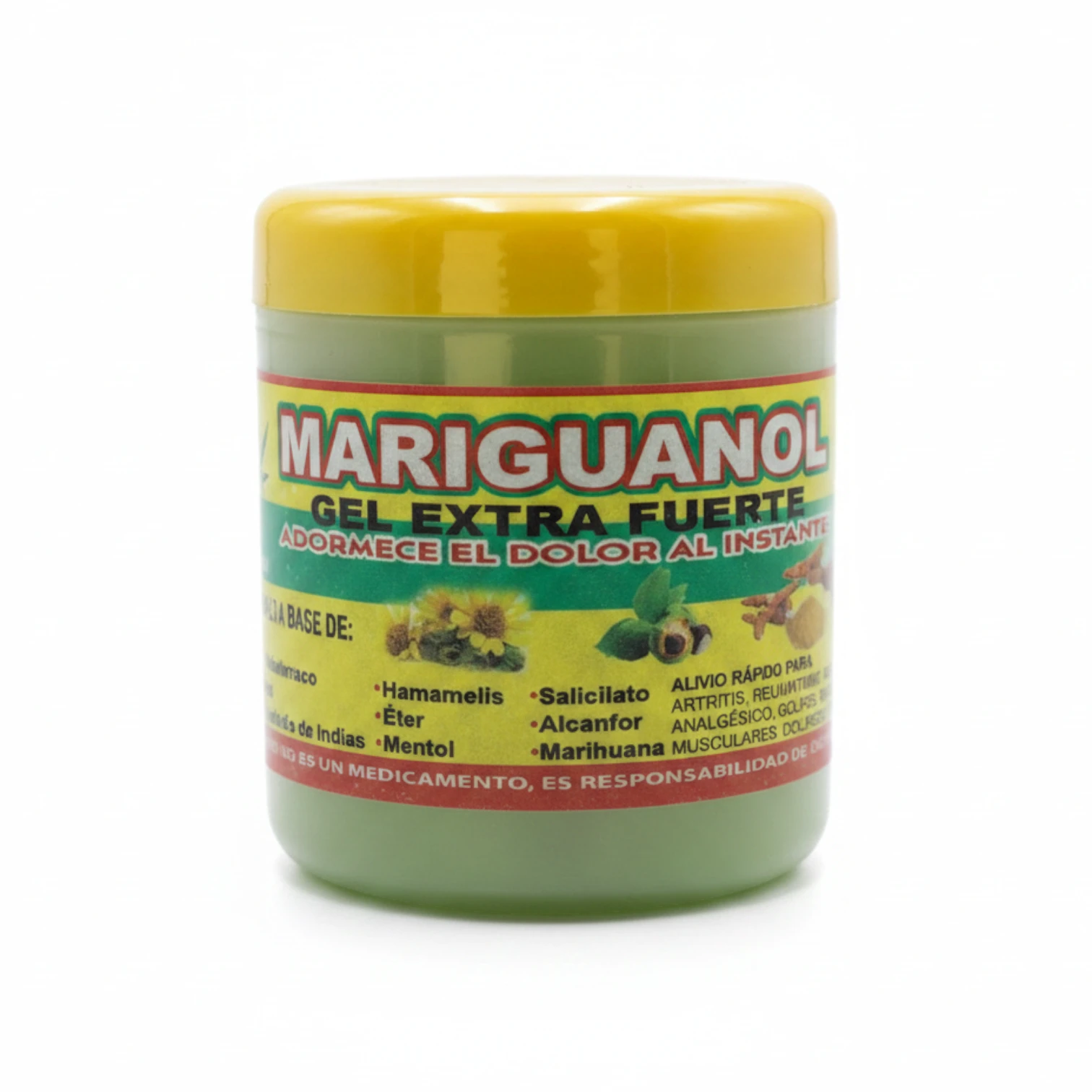 Mariguanol Gel Extra Fuerte – Alivio Inmediato para Dolor Articular y Muscular