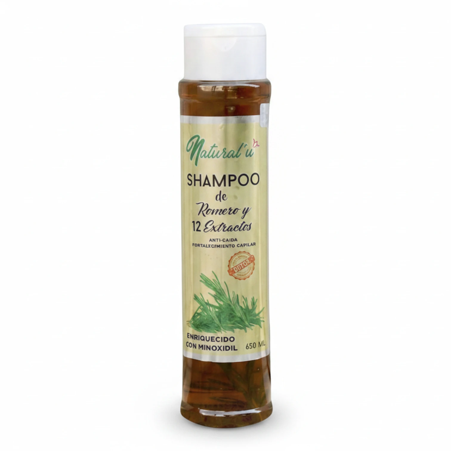 Shampoo de Romero y Minoxidil Natural'u – Anti-caída Capilar