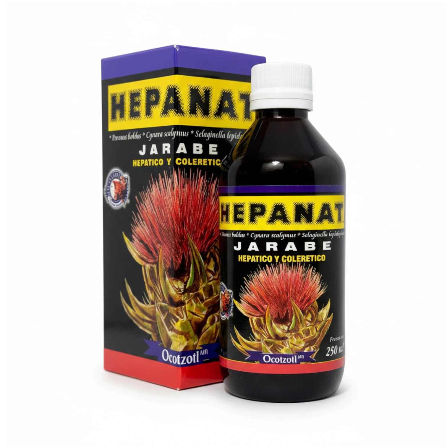 Jarabe Hepanat 250ml– Hepático y Colerético Natural para la Salud del Hígado