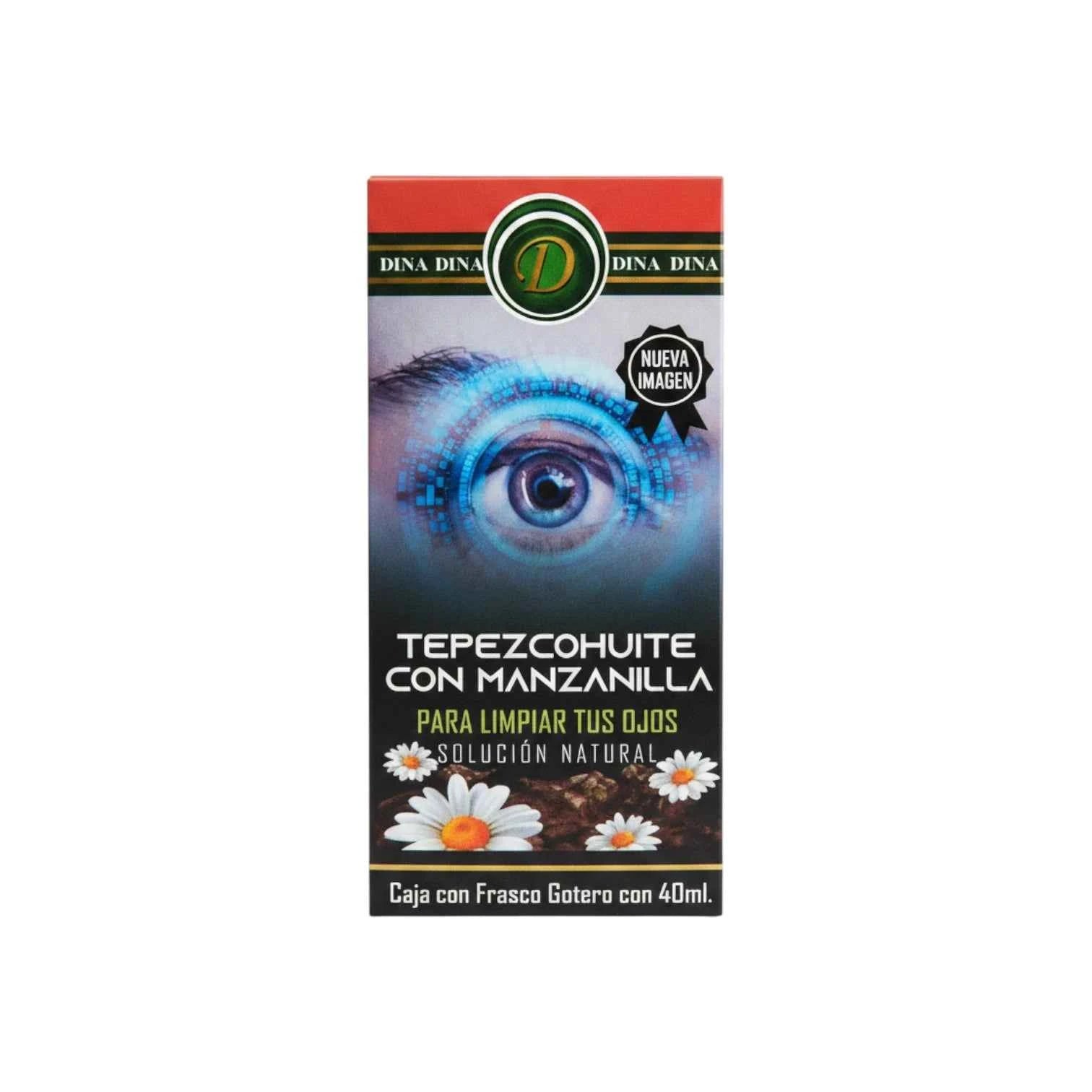 Gotas de Tepezcohuite con Manzanilla Dina - Solución Natural