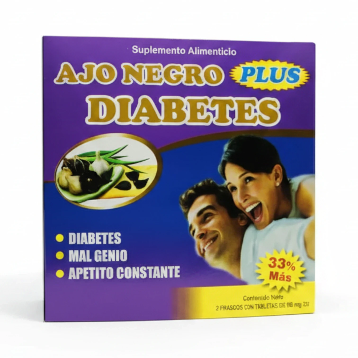 Ajo Negro Plus: Complemento Alimenticio