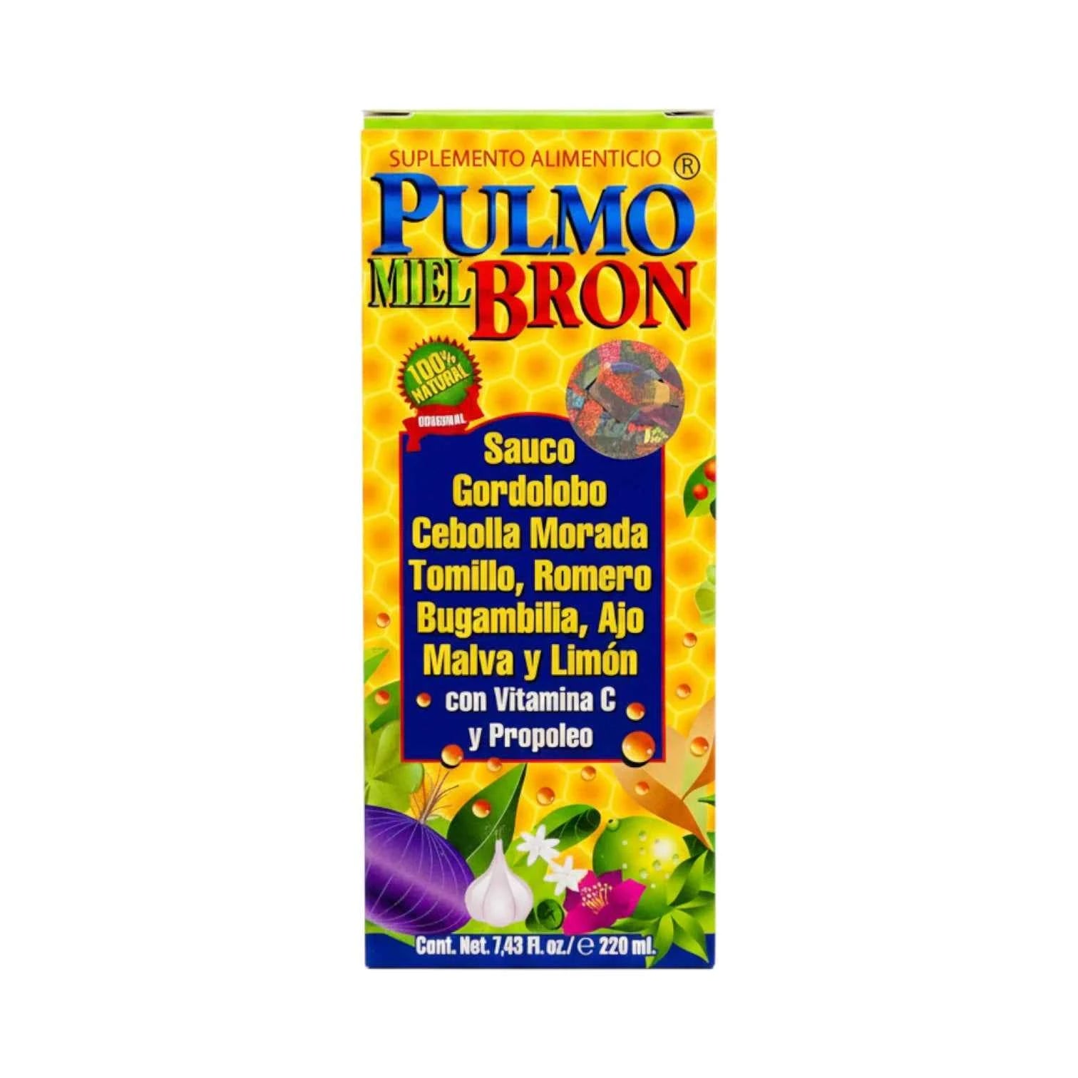 Jarabe PulmoMiel Bron | Suplemento Alimenticio Natural