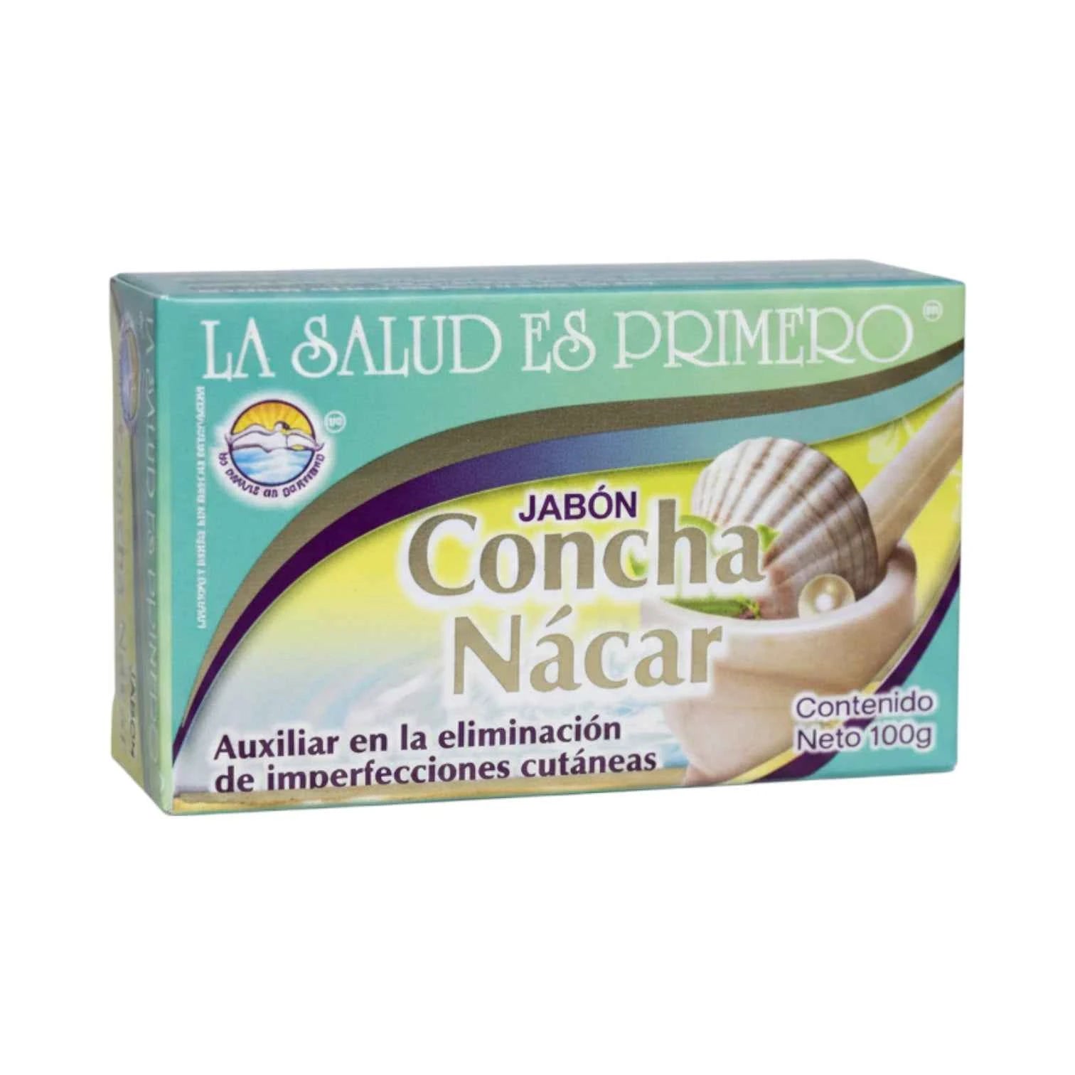 Jabón de Concha Nácar La Salud es Primero 100g - Cuidado de la Piel