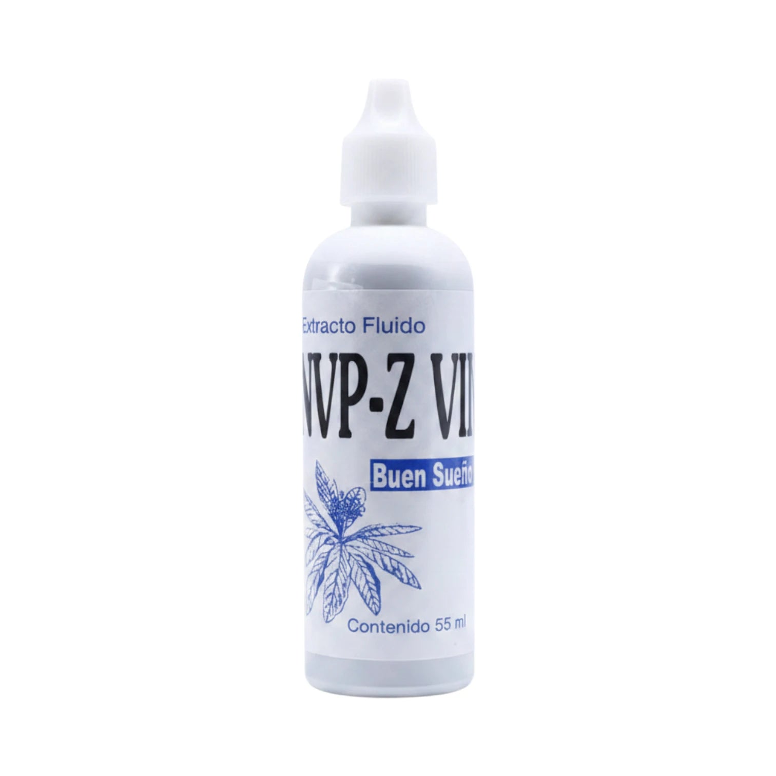 Frasco de Extracto Fluido NVP-Z "Buen Sueño" 55 ml, relajante natural.