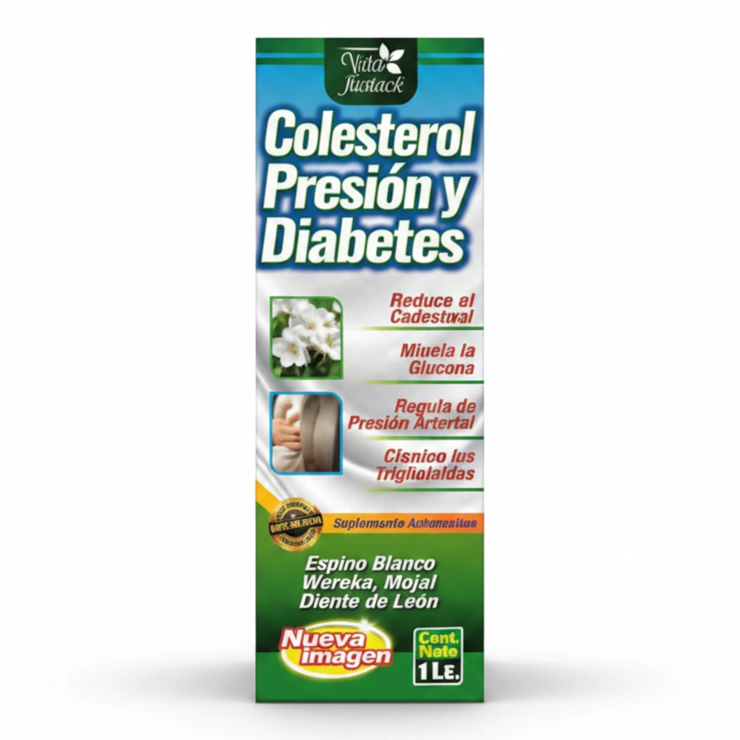 Tónico Colesterol, Presión y Diabetes 1L | Control Natural
