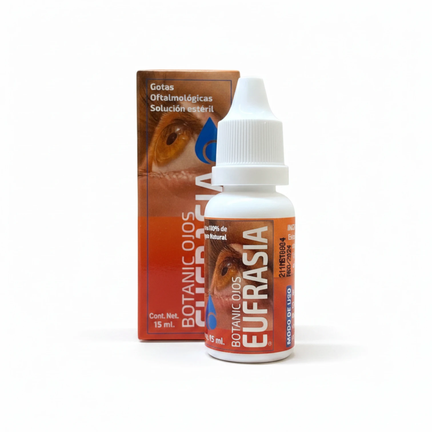 Gotas Oftalmológicas Eufrasia 15ml | Solución Estéril Natural