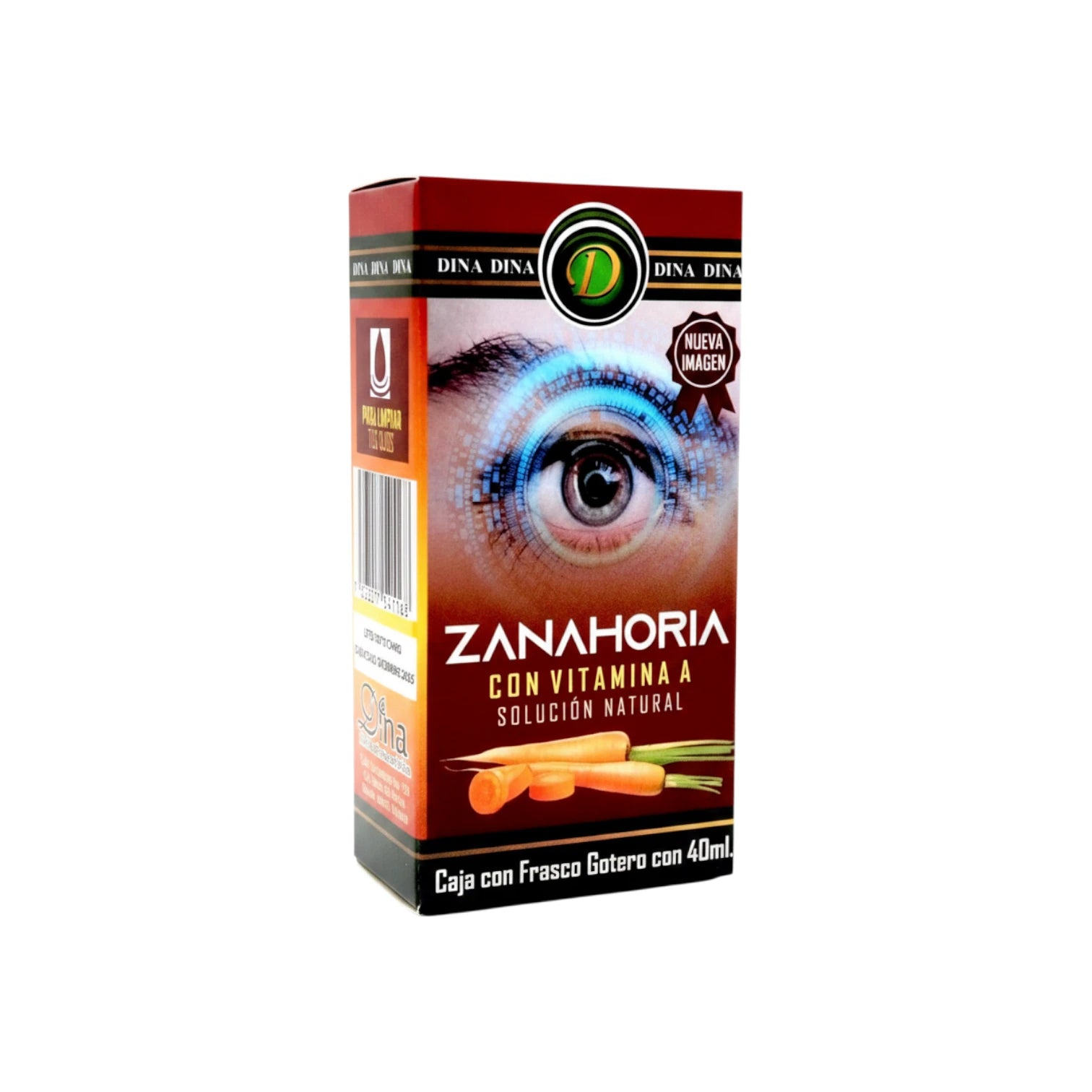 Gotas de Zanahoria y Vitamina A 40ml | Salud y Claridad Visual