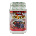 Frasco de Colágeno Hidrolizado Ypenza con Omega 3, 6, 9 y Frutos Rojos, presentación en polvo.