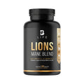 Lions Mane Blend, suplemento alimenticio a base de Hongo Melena de León, 180 cápsulas.