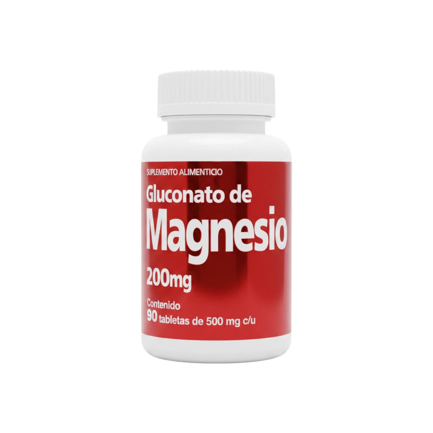 Gluconato de Magnesio 200mg | Suplemento Mineral para Energía y Músculos