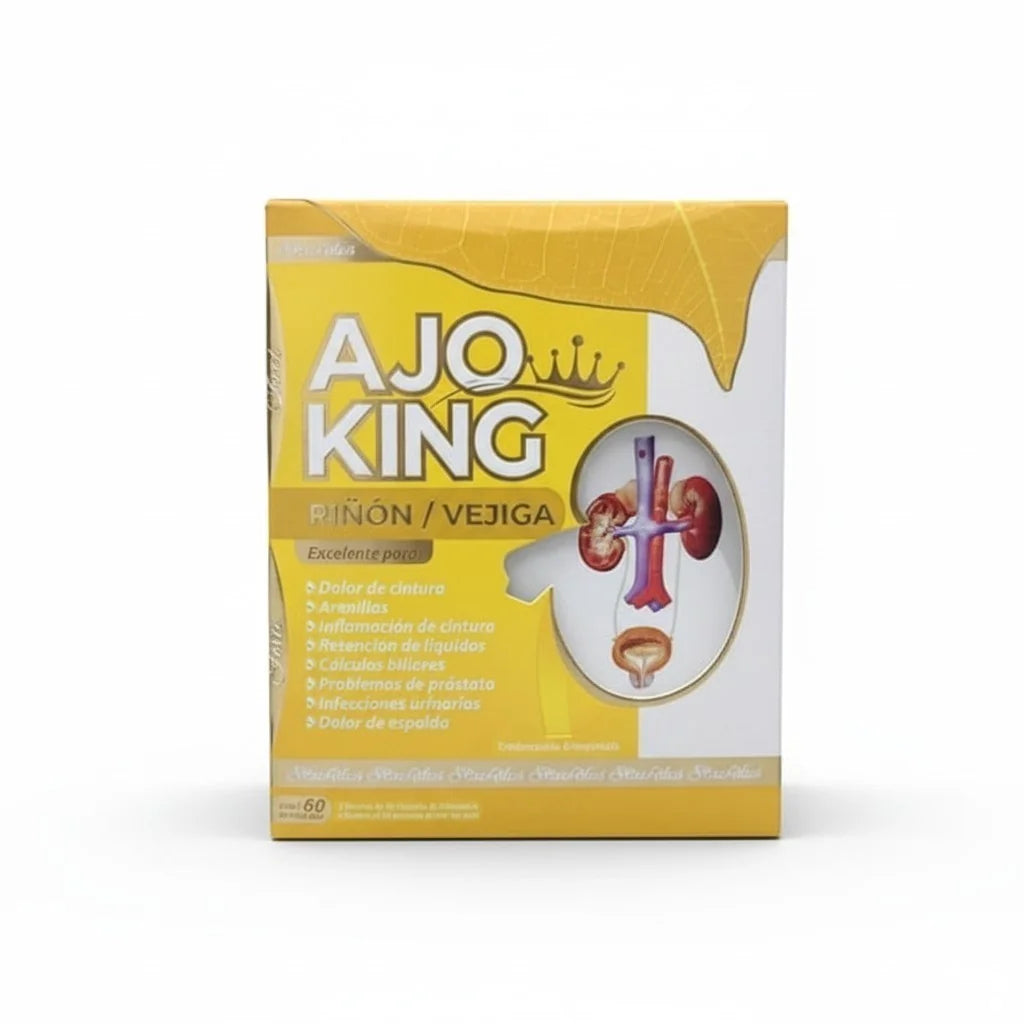 Ajo King Riñón y Vejiga – Suplemento Alimenticio