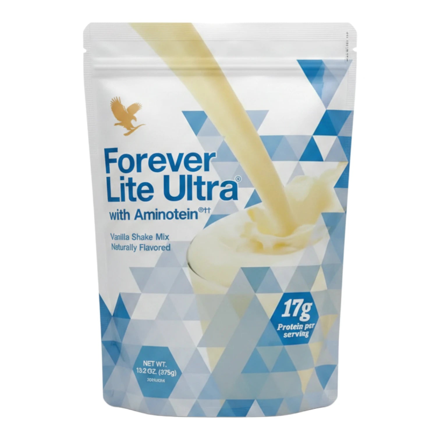 Bolsa de Forever Lite Ultra sabor vainilla, complemento alimenticio de 375g