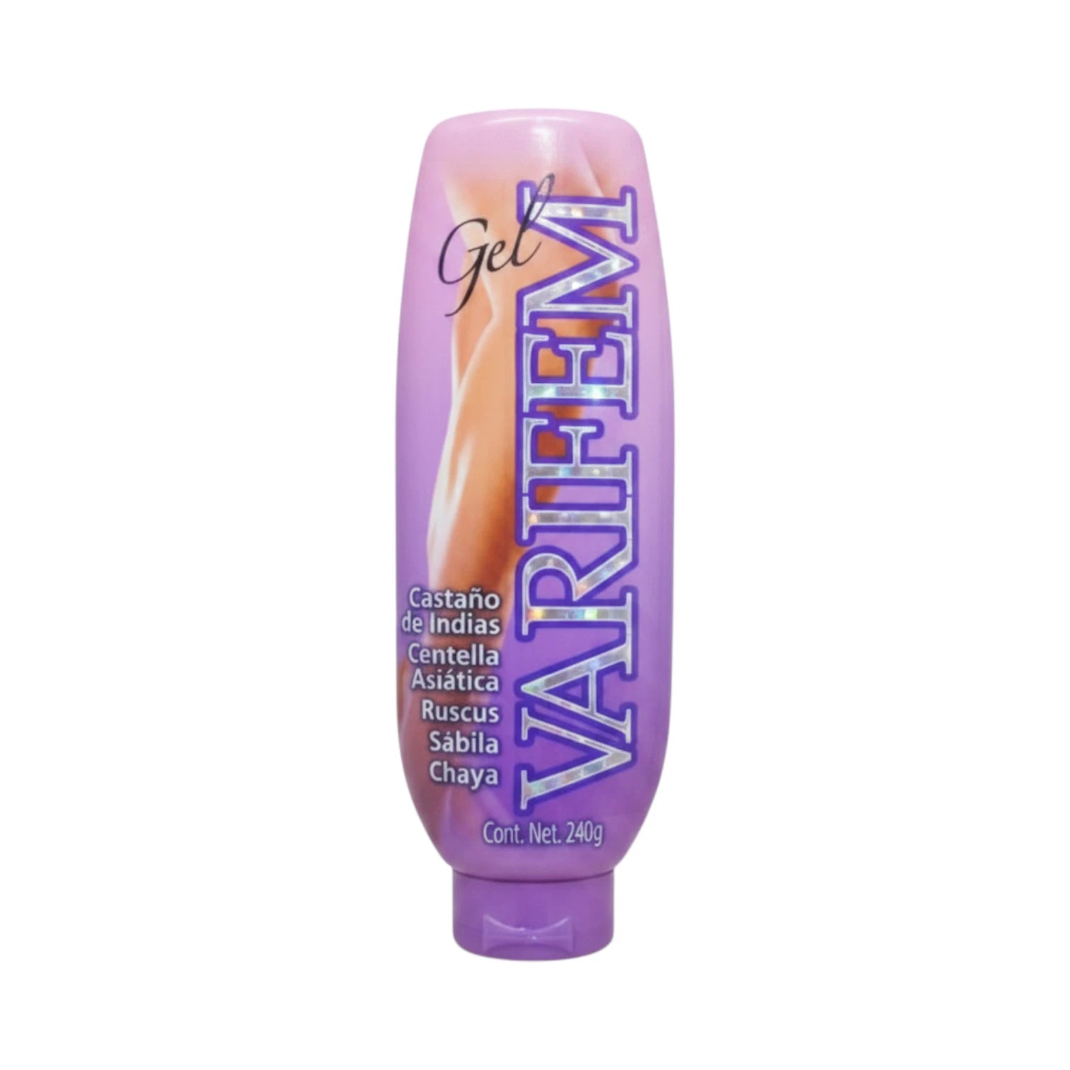 Varifem Gel, 240g, auxiliar en la sensación de alivio y frescura para piernas cansadas.
